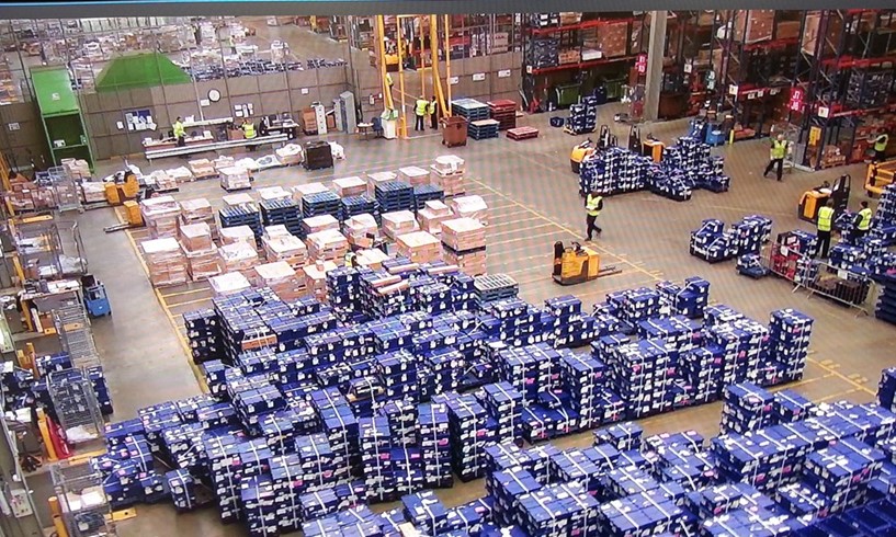 distribution centre interior