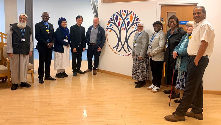 The launch of the new multifaith room