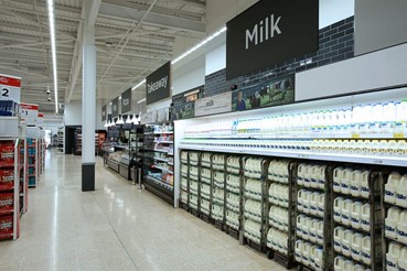 Dairy section